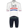 Cykeltøj + Cykelshorts 2022 INEOS Grenadiers Britisk Mesterskab Hvid